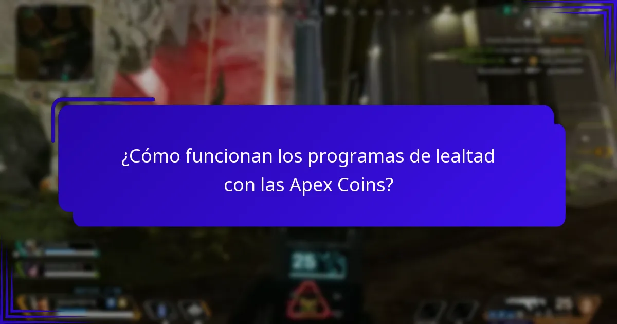 ¿Cómo funcionan los programas de lealtad con las Apex Coins?