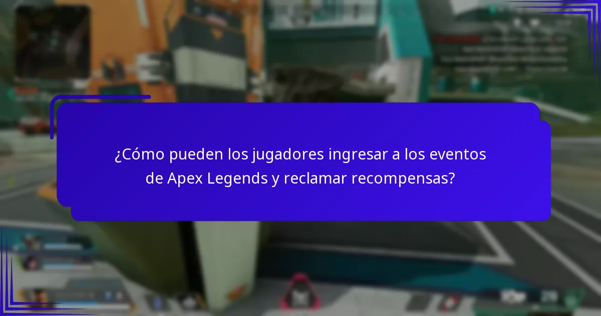 ¿Qué recompensas están disponibles durante los eventos de Apex Legends?