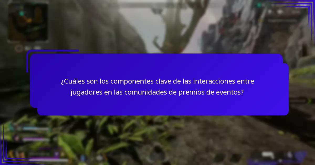 ¿Cómo pueden los jugadores ganar premios en las comunidades de premios de eventos?